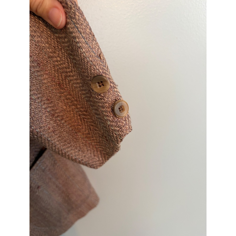 Vtg Dior Sport Tweed Blazer Herringbone Christian Dior *Read* - Picture 5 of 13